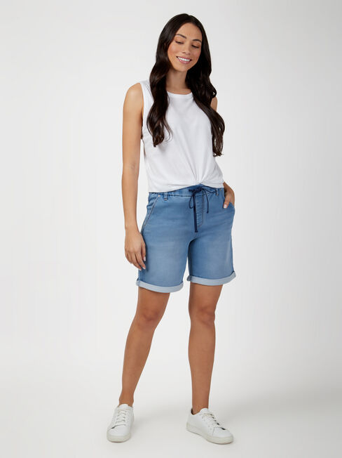 Abbey Luxe Jogger Bermuda Short