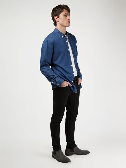 LS Rex Chambray Shirt