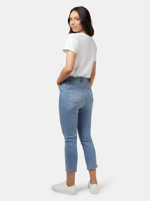 Kara Mid Waisted Skinny Capri