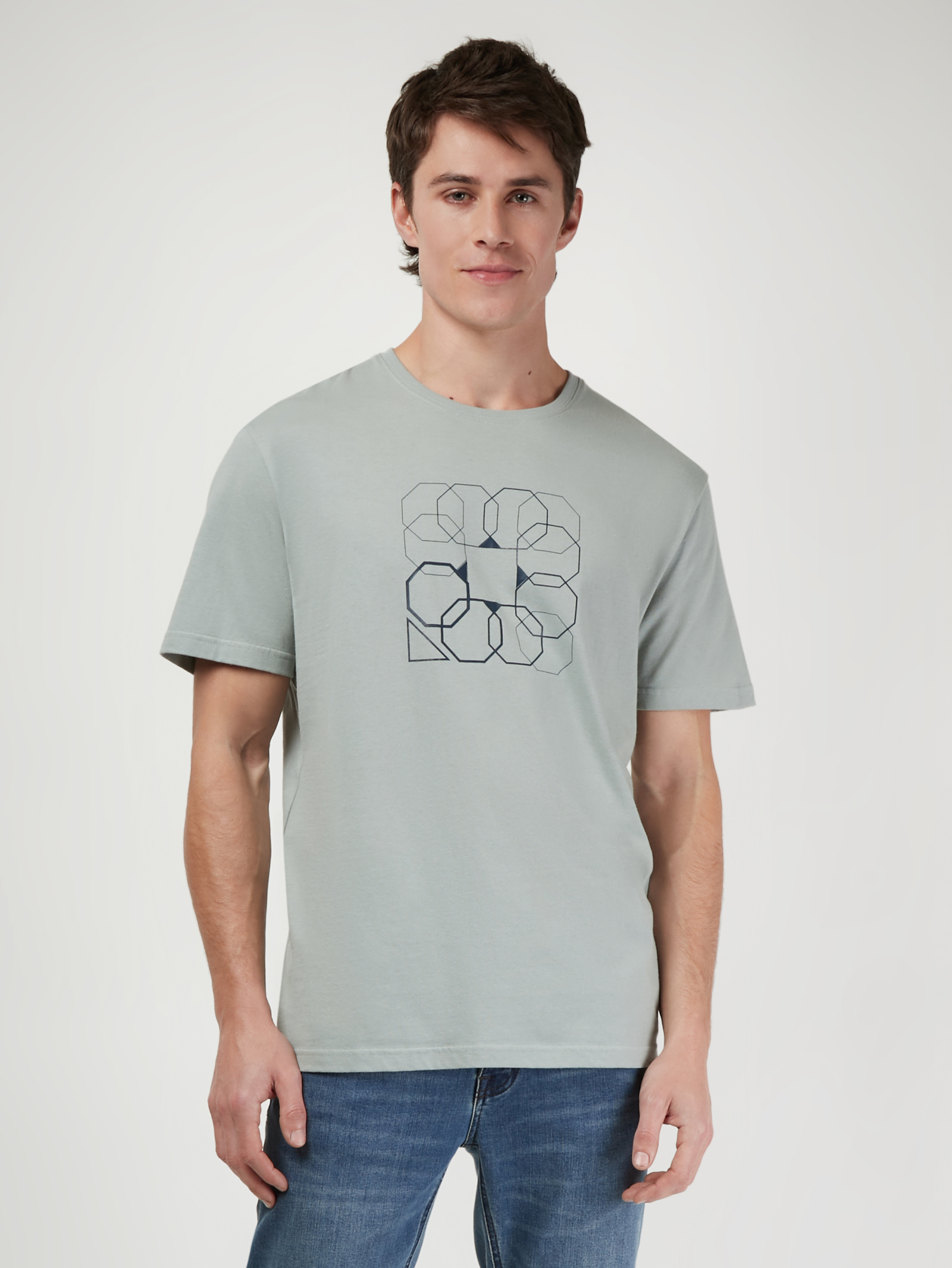 SS Samuel Print Crew Tee
