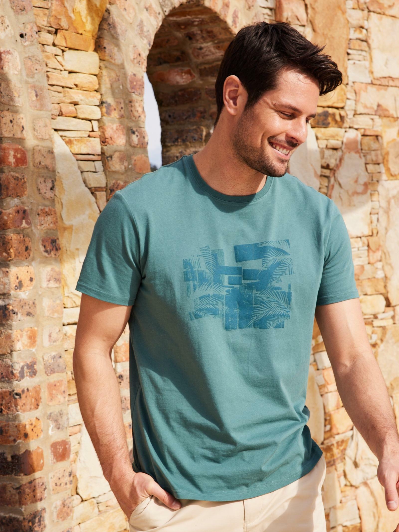 SS Bryson Print Crew Tee