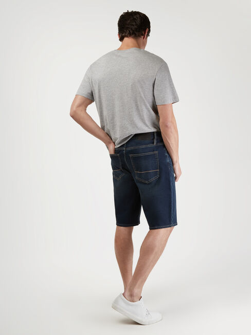 Caleb Knit Denim Short