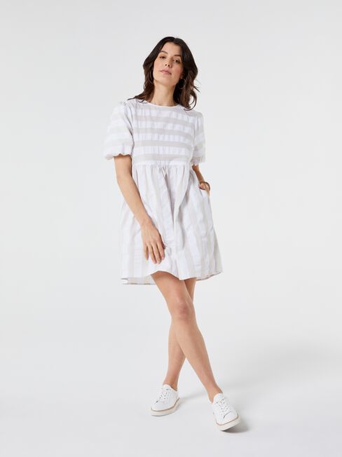 Arabella Bubble Sleeve Dress
