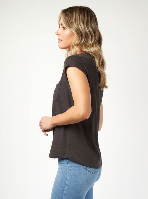 Essential Slub Pocket Tee
