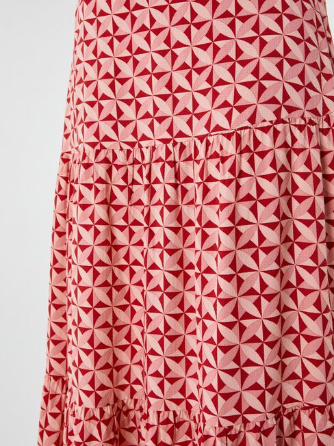 Birdie Tiered Maxi Skirt