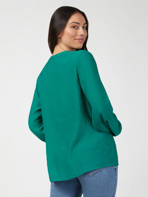 Jasmine Pintuck Front Top