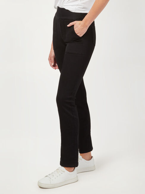 Tessa Luxe Slim Straight Jeans