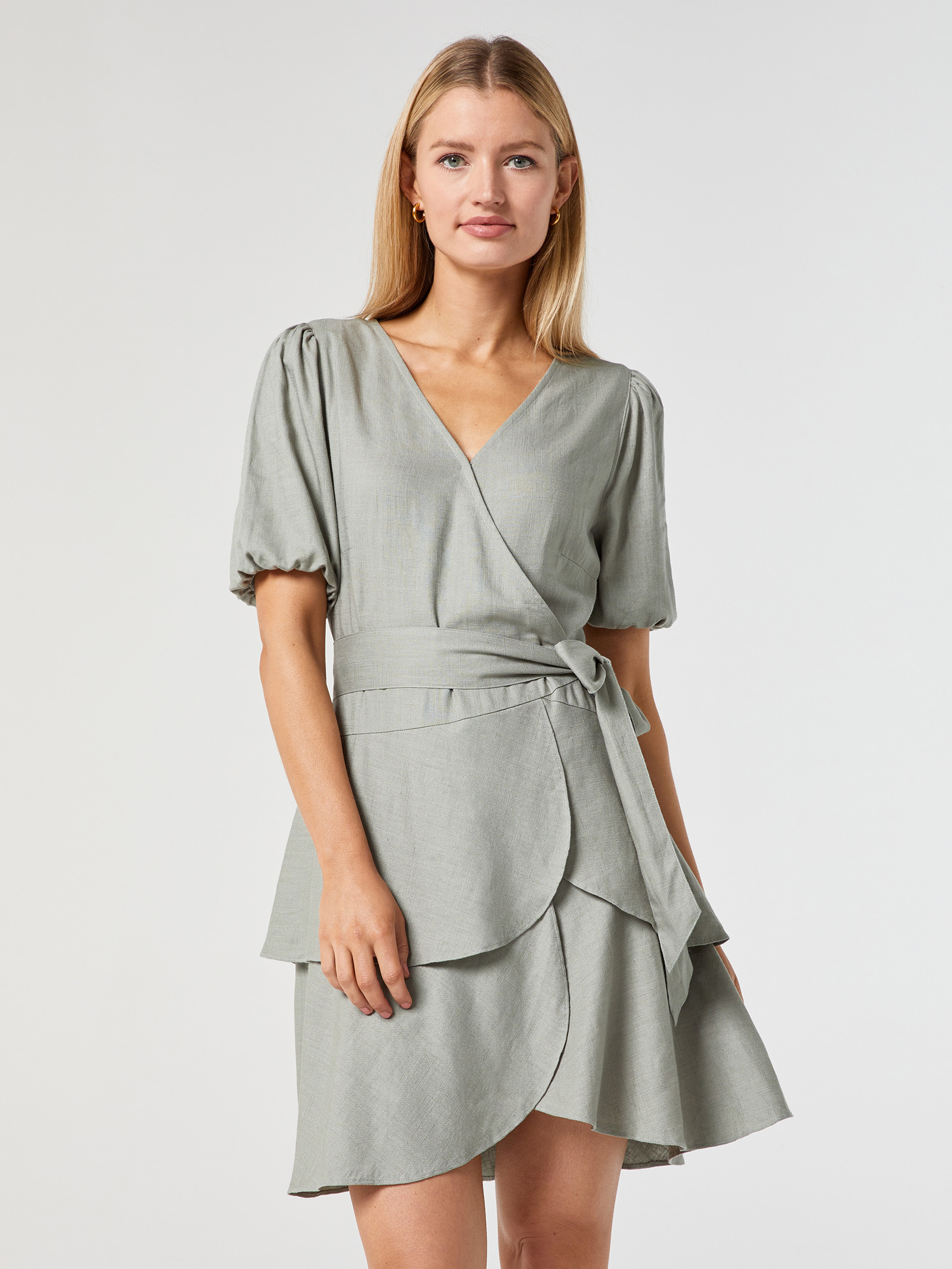 Rosie Wrap Front Dress
