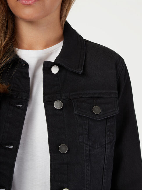 Classic Stretch Denim Jacket