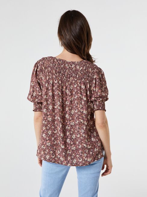 Allegra Tie Front Blouse