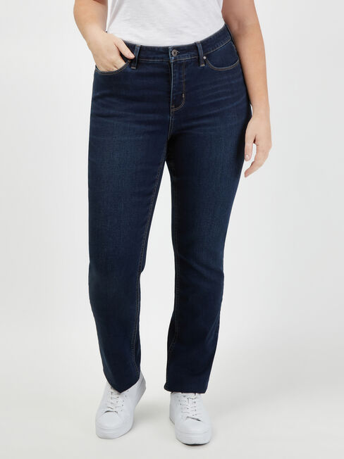 Curve Embracer Slim Straight Jeans