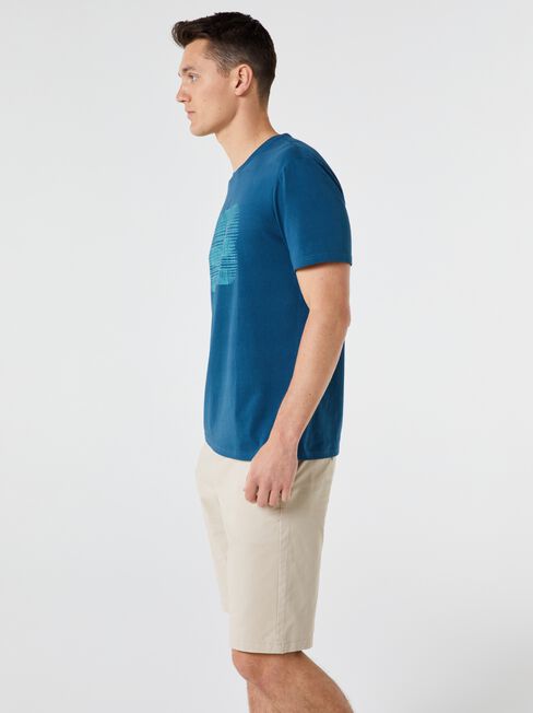 SS Darwin Print Crew Tee