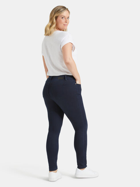 Curve Embracer Skinny Jeans Indigo Ink