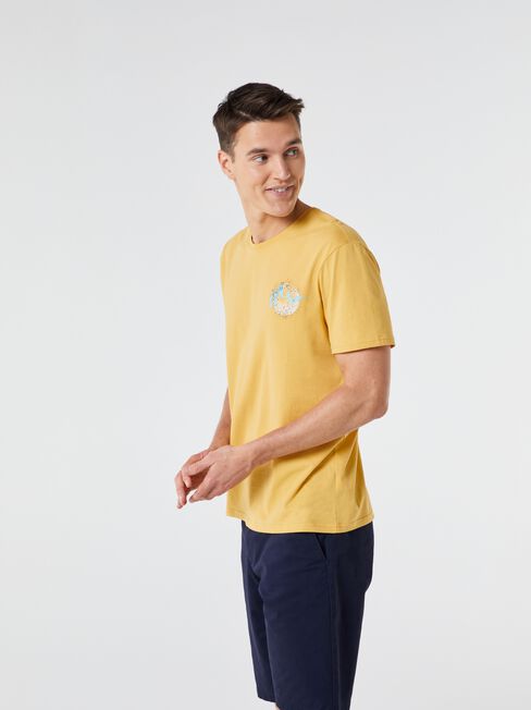 SS Logan Print Crew Tee