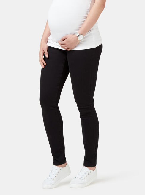 Maternity Skinny Jeans Black Night