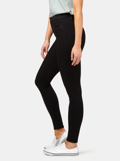 Freeform 360 Contour High Waisted Skinny 7/8 Jeans Black