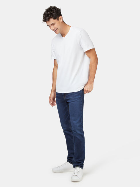 Basic Short Sleeve V-Neck Tee