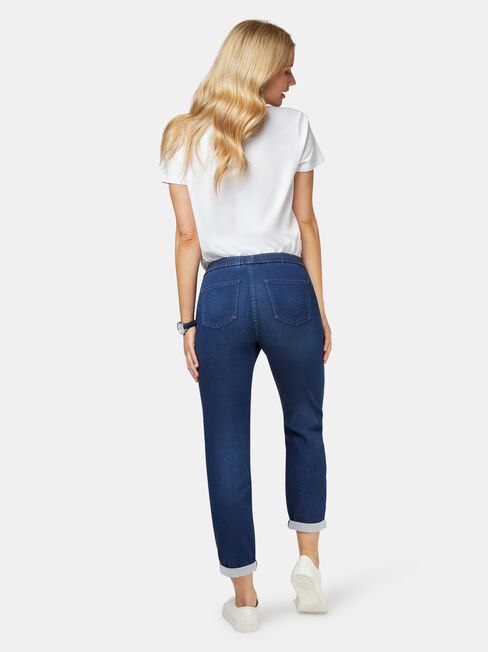 Amy J-Luxe Jogger Dark Indigo