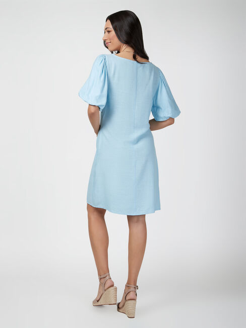 Poppy Puff Sleeve Dress