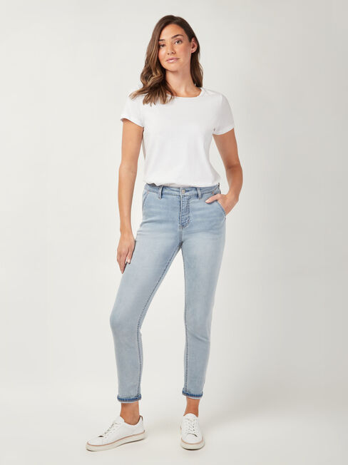 Louisa Slim Boyfriend Jeans