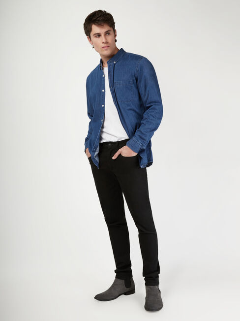 LS Rex Chambray Shirt