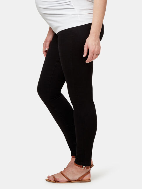 Maternity Skinny Jeans Black Night