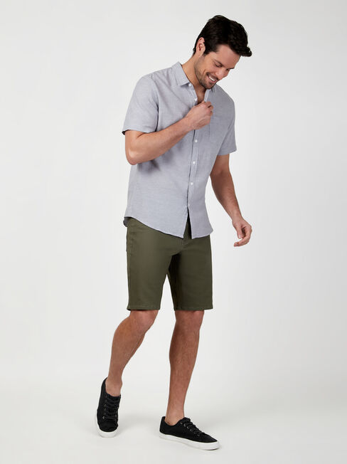 SS Wolf Textured Shirt