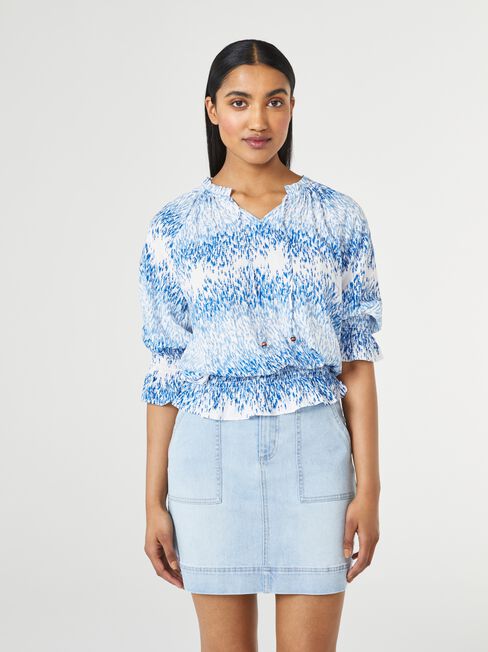 Dixie Tie Neck Blouse