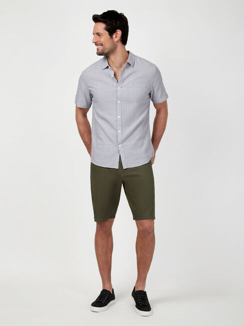 SS Wolf Textured Shirt