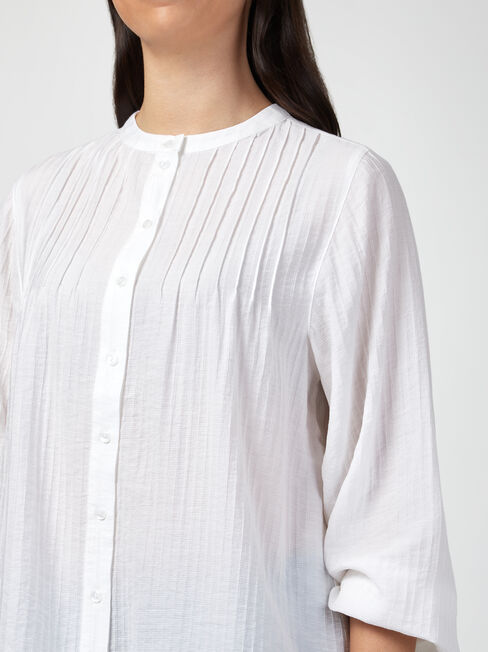 Jasmine Pintuck Front Top