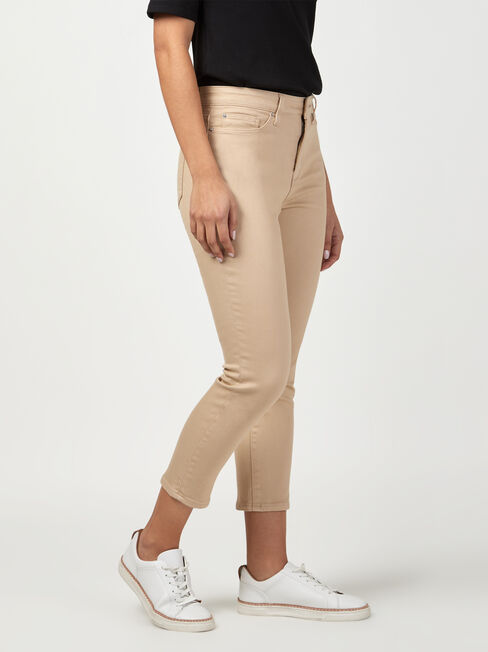 Kara Mid Waisted Skinny Capri