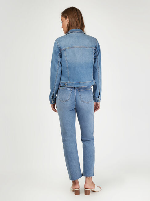 Classic Stretch Denim Jacket