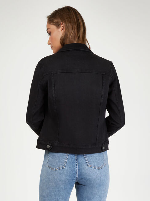 Classic Stretch Denim Jacket