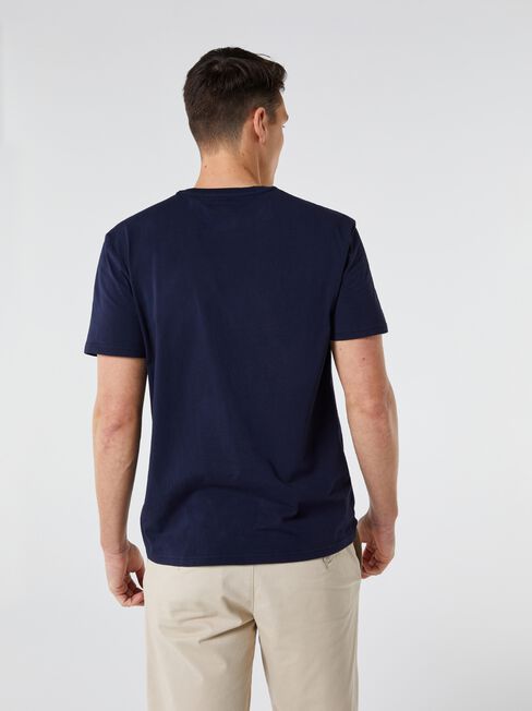 SS Albert Print Crew Tee