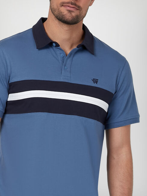 SS Ashton Panel Jersey Polo