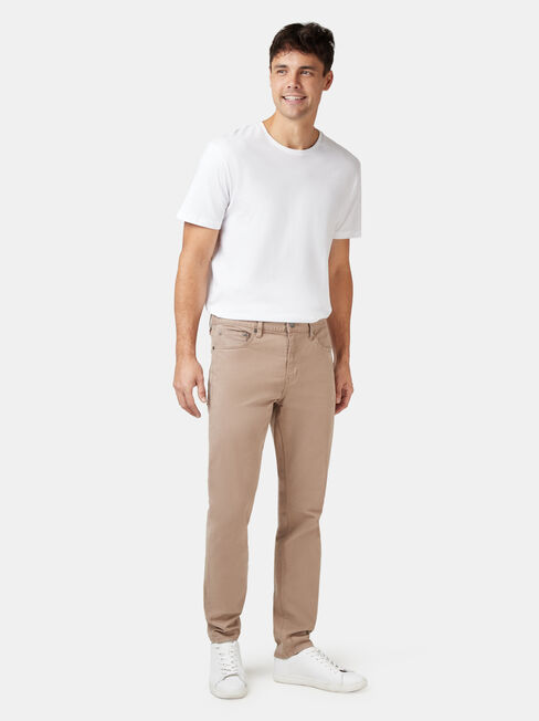 Slim Tapered Jeans Dark Stone