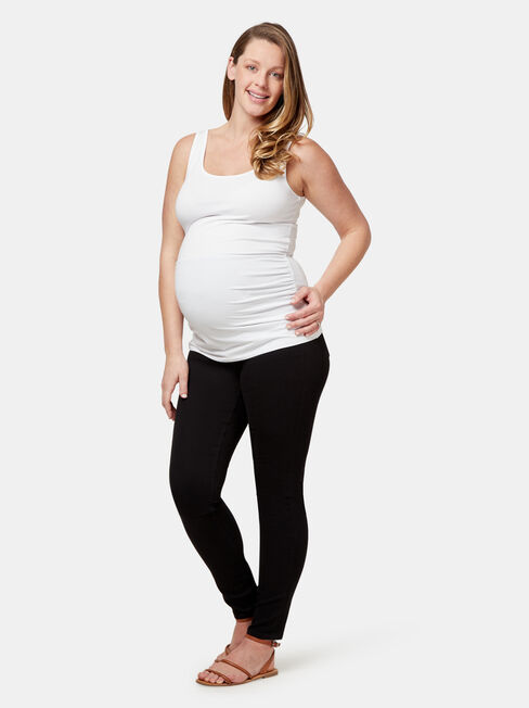 Maternity Skinny Jeans Black Night