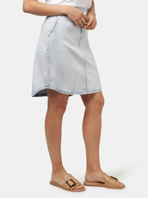 Lulu Luxe Lounge Knee Length Skirt