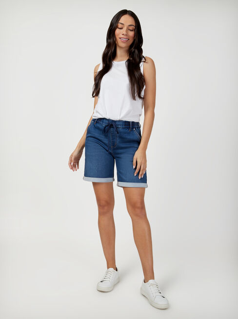 Abbey Luxe Jogger Bermuda Short