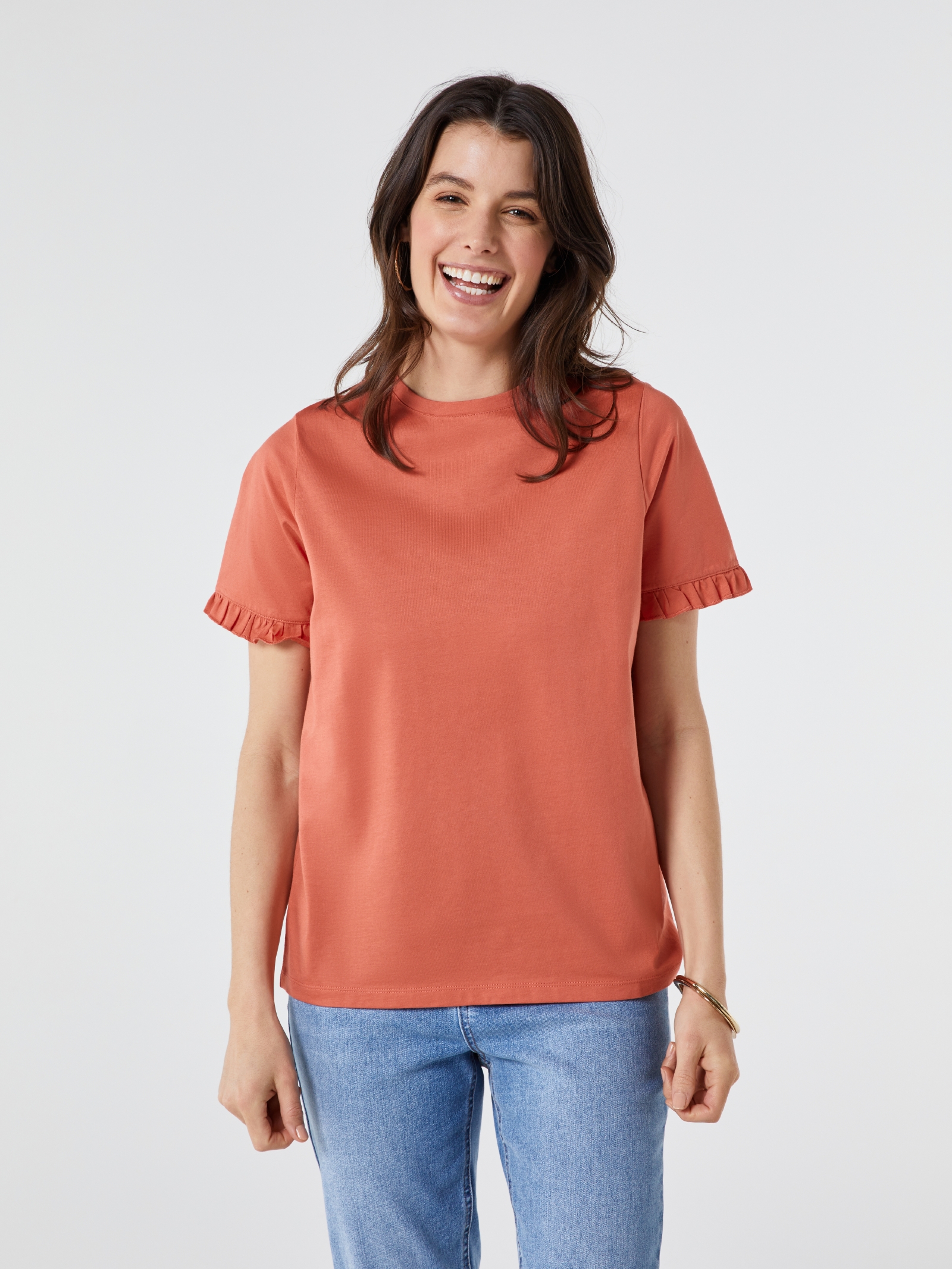 Clara Frill Sleeve Tee