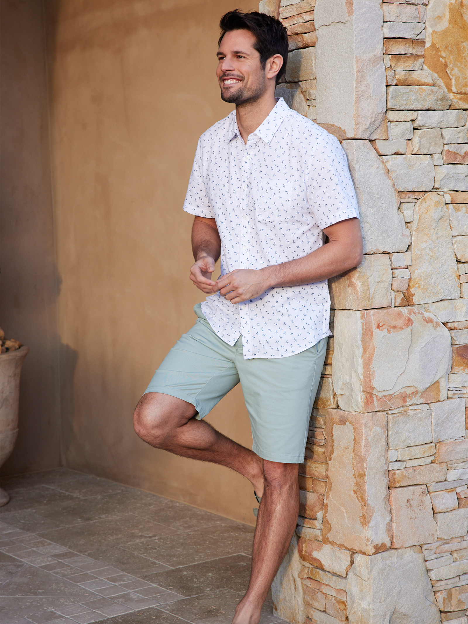SS Pierson Print Shirt