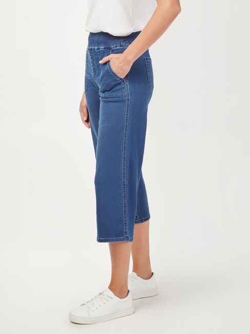 Tessa J-Luxe Wide Leg Jeans