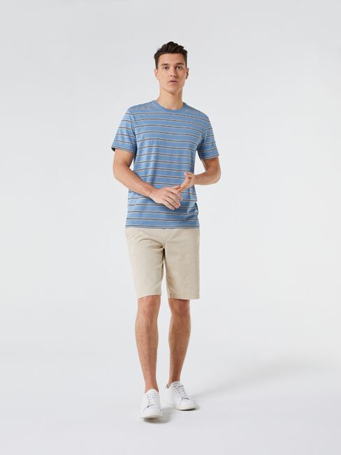 SS Odin Stripe Crew Tee