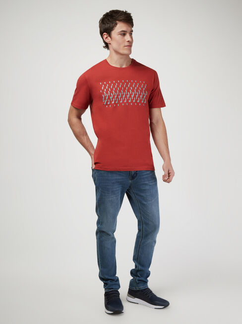 SS Jansen Print Crew Tee