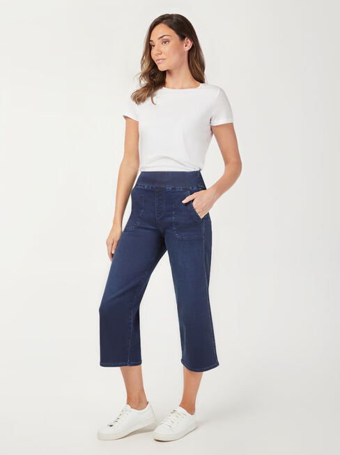 Tessa J-Luxe Wide Leg Jeans