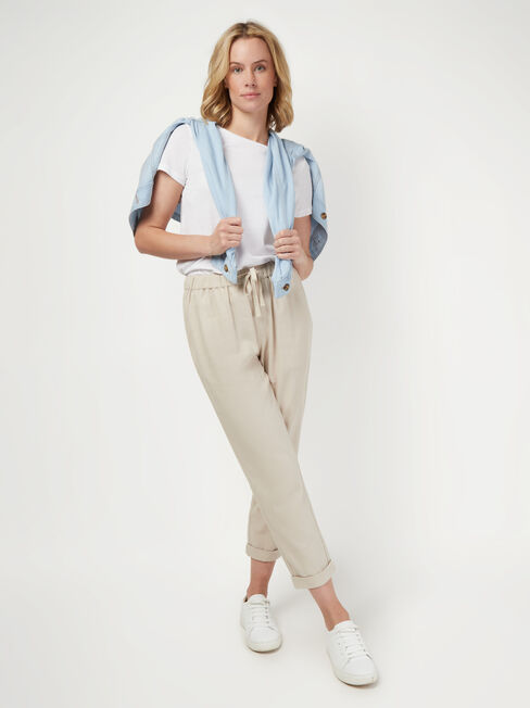 Linen Blend Pant