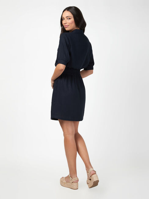 Flora Belted Shirt Dress