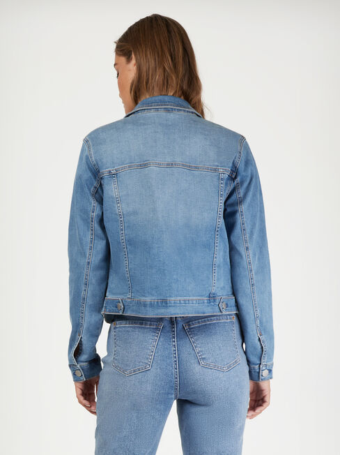 Classic Stretch Denim Jacket