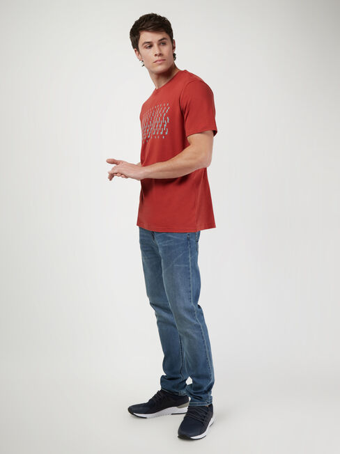 SS Jansen Print Crew Tee