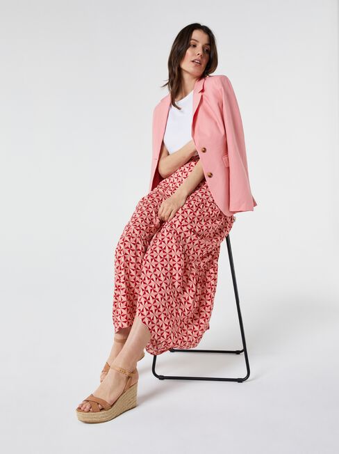 Birdie Tiered Maxi Skirt